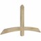 Ekena Millwork Bellingham Rough Sawn Timber Gable Bracket, Douglas Fir, 60"W x 30"H x 2"D x 4"F, 12/12 Pitch GBW060X30X0204BEL00RDF - alternate 2